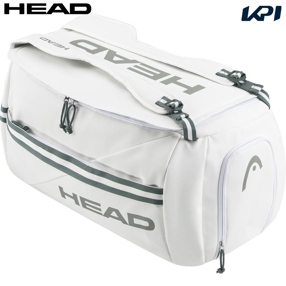 ヘッド HEAD テニスバッグ・ケース  Pro X Duffle Bag L WHITE ラケット収納可能 Pro X ダッフルバッグ L ホワイト 262183『即日出荷』｜kpi24