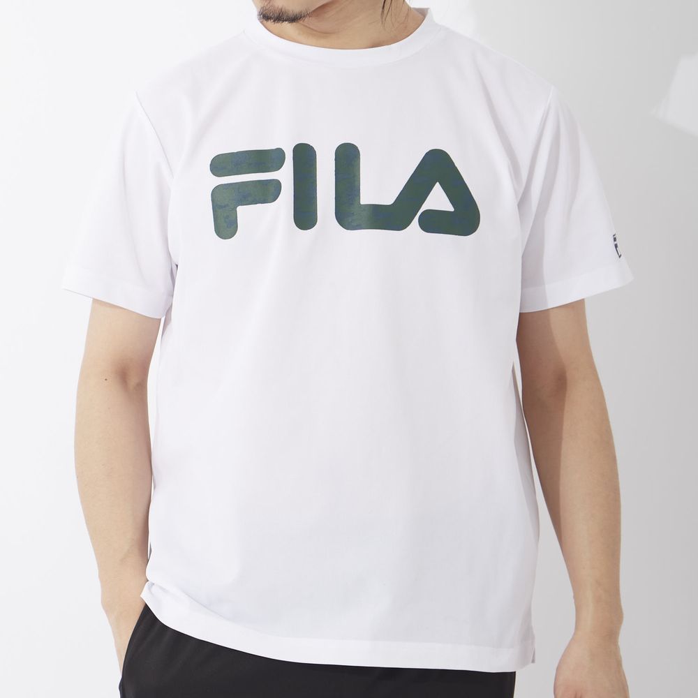 フィラ FILA アウトドアウェア メンズ   ＰＢＴ鹿の子　半袖Ｔシャツ 413310 2023SS｜kpi24｜05