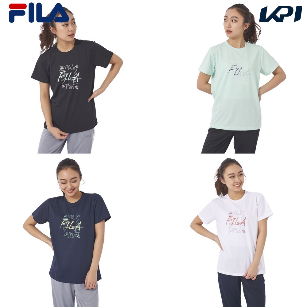 フィラ FILA アウトドアウェア レディース   半袖Ｔシャツ 413969 2023SS｜kpi24