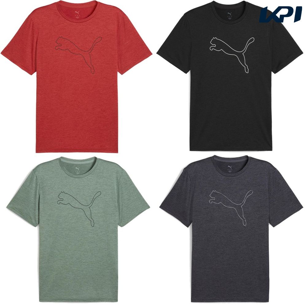 プーマ PUMA マルチSPウェア メンズ   TAD ESSENTIAL HEATHER LOGO Tシャツ 527343 2025SS