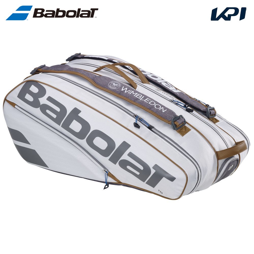 バボラ Babolat テニスバッグ・ケース RACKET HOLDER X9 PURE WIMBLEDON ラケットバッグ 9本入  ウィンブルドン 2024 51229『即日出荷』｜kpi24