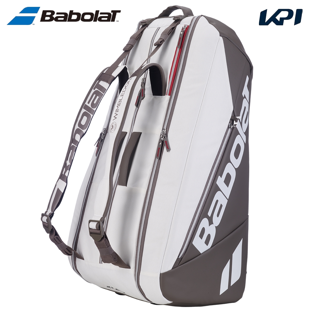 バボラ Babolat テニスバッグ・ケース  RACKET HOLDER 9 PURE WIMBLEDON 2026 ラケットバッグ ピュア ウィンブルドン 9本入 751240