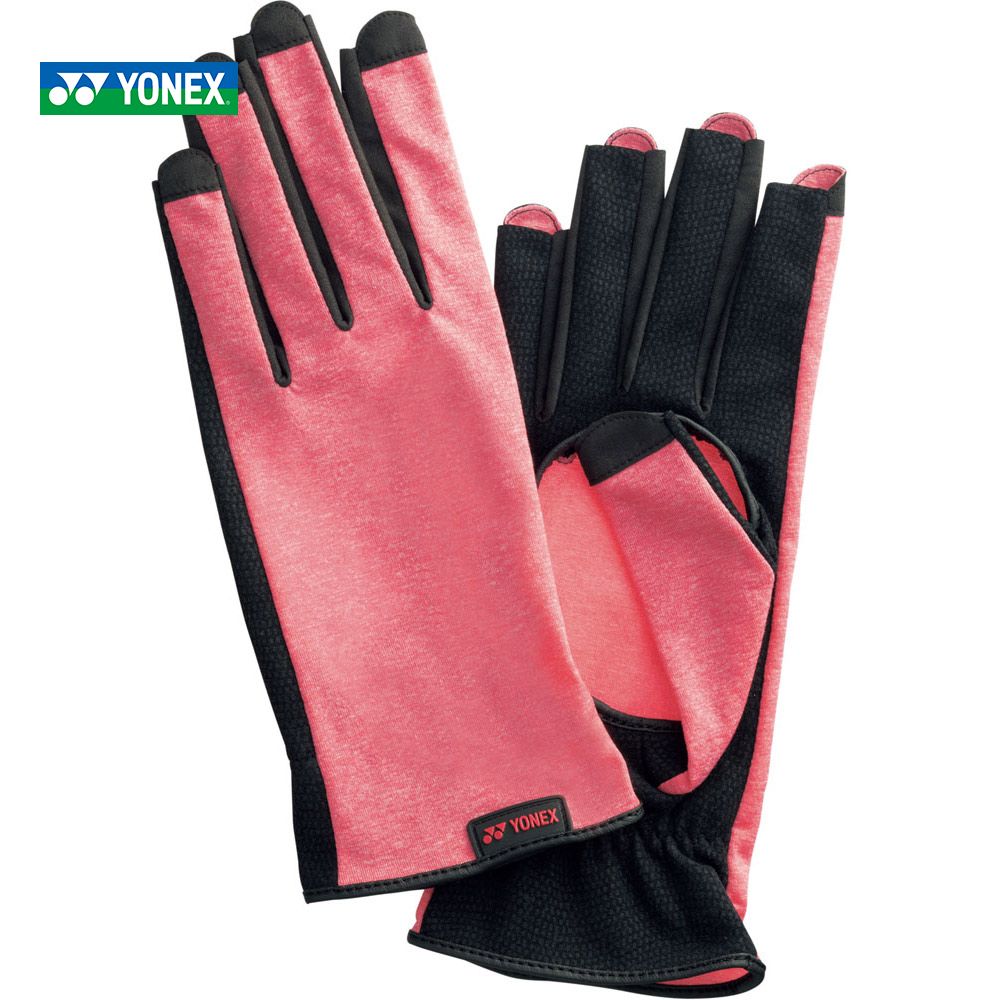 『即日出荷』 ヨネックス YONEX テニス手袋・グローブ ネイルスルー テニスグローブ  左右両手用・手の平穴有り  AC298
