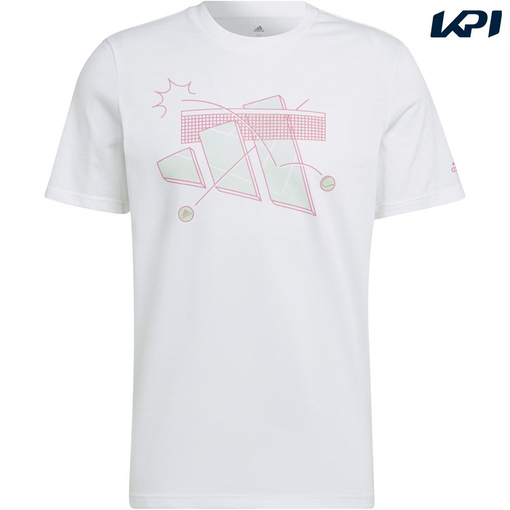 アディダス adidas テニスウェア メンズ グラフィック Tシャツ CN883 2022FW