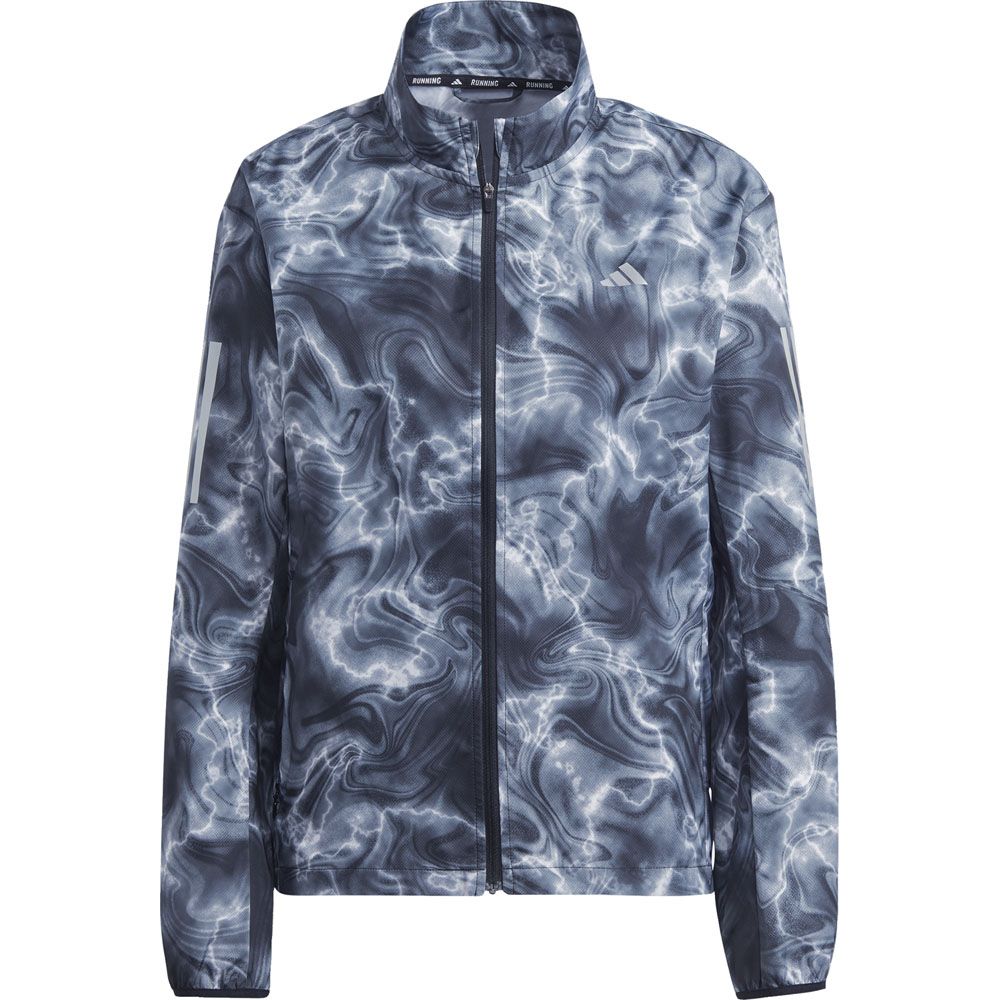 アディダス adidas ランニングウインドウェア レディース OTR AOP JACKET DMH25｜kpi24