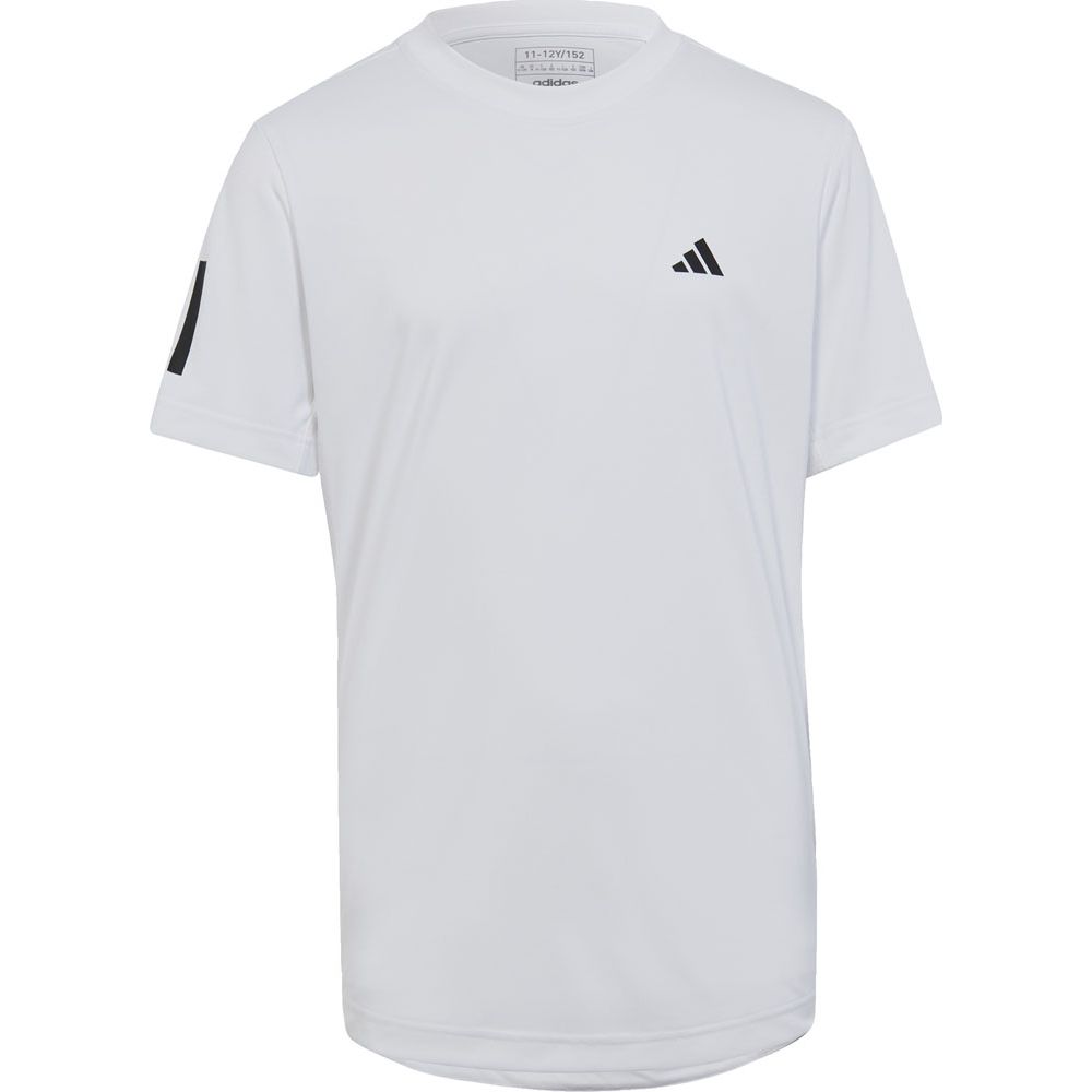 アディダス adidas テニスウェア ジュニア スリーストライプス 半袖Tシャツ EUO60 20...