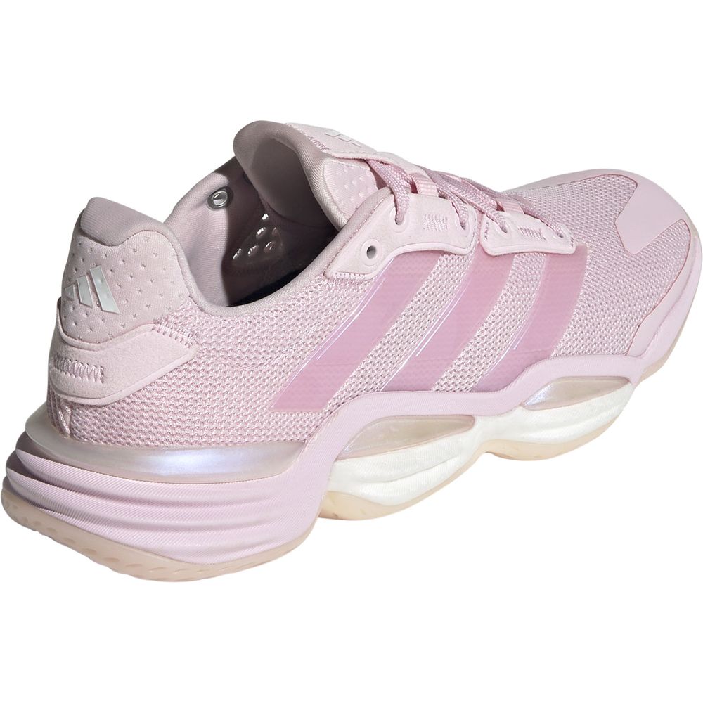 asics ゴルフシューズ 23.5cm ホワイト/ピンク adidas（アディダス） ハンドボールシューズ レディース スタビル 16