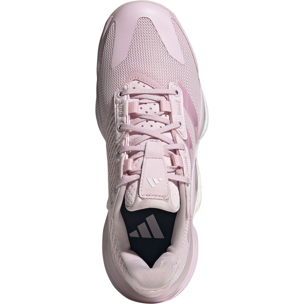 asics ゴルフシューズ 23.5cm ホワイト/ピンク adidas（アディダス） ハンドボールシューズ レディース スタビル 16