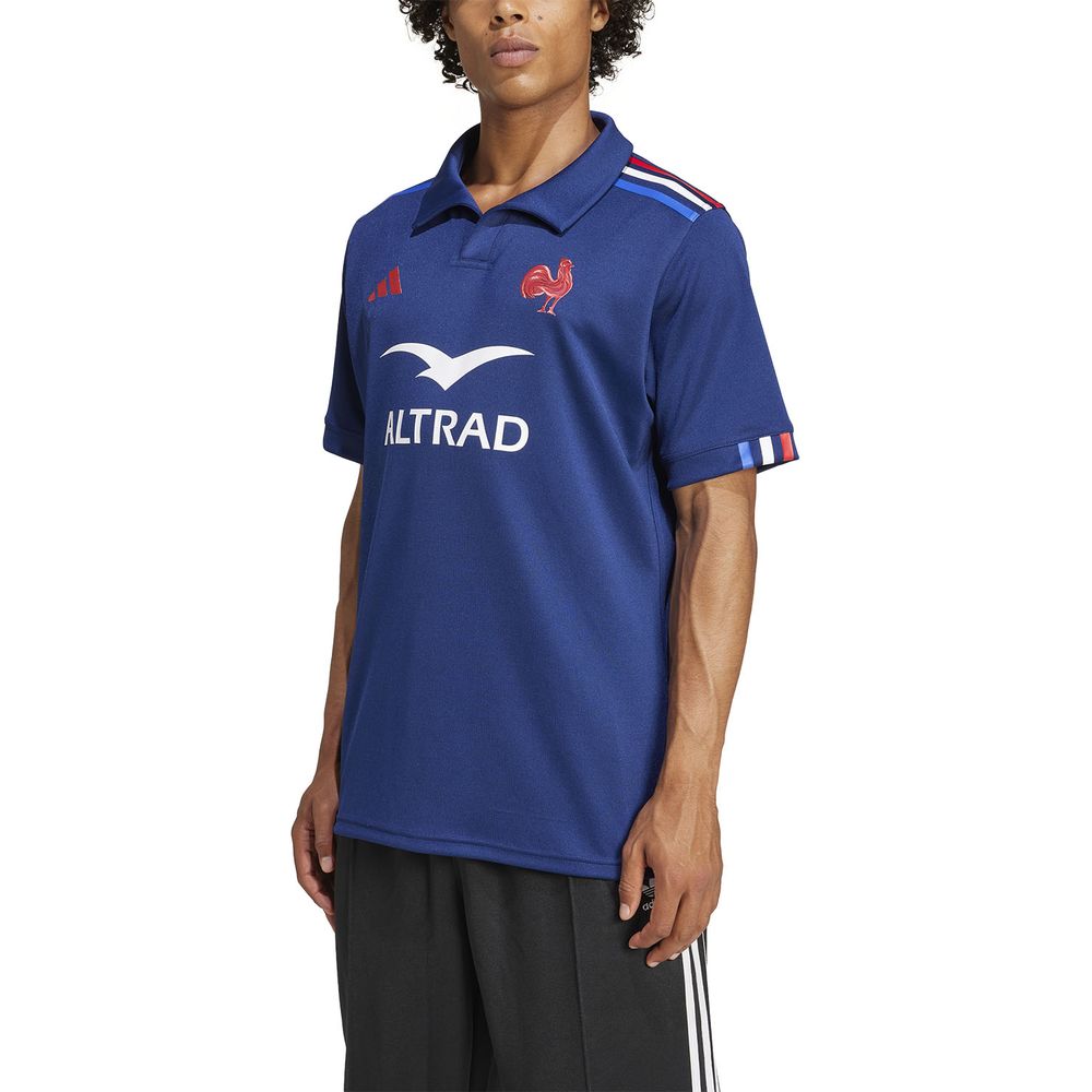 Adidas ラグビー　フランス代表　選手着用モデル　ジャージ　海外L アディダス フランス代表 ラグビー ホーム パフォーマンス