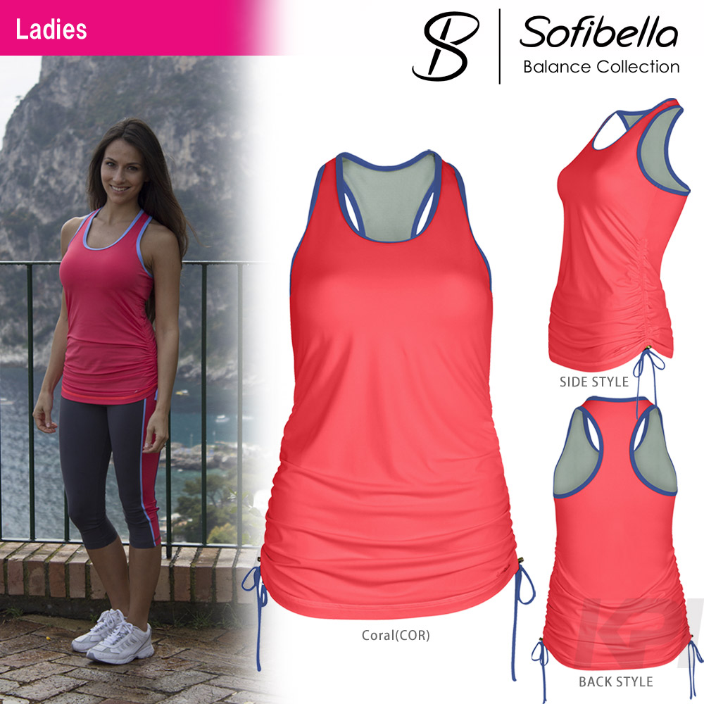 Sofibella ソフィベラ 「Balance Collection バランスコレクション Athletic Tunic BA1460