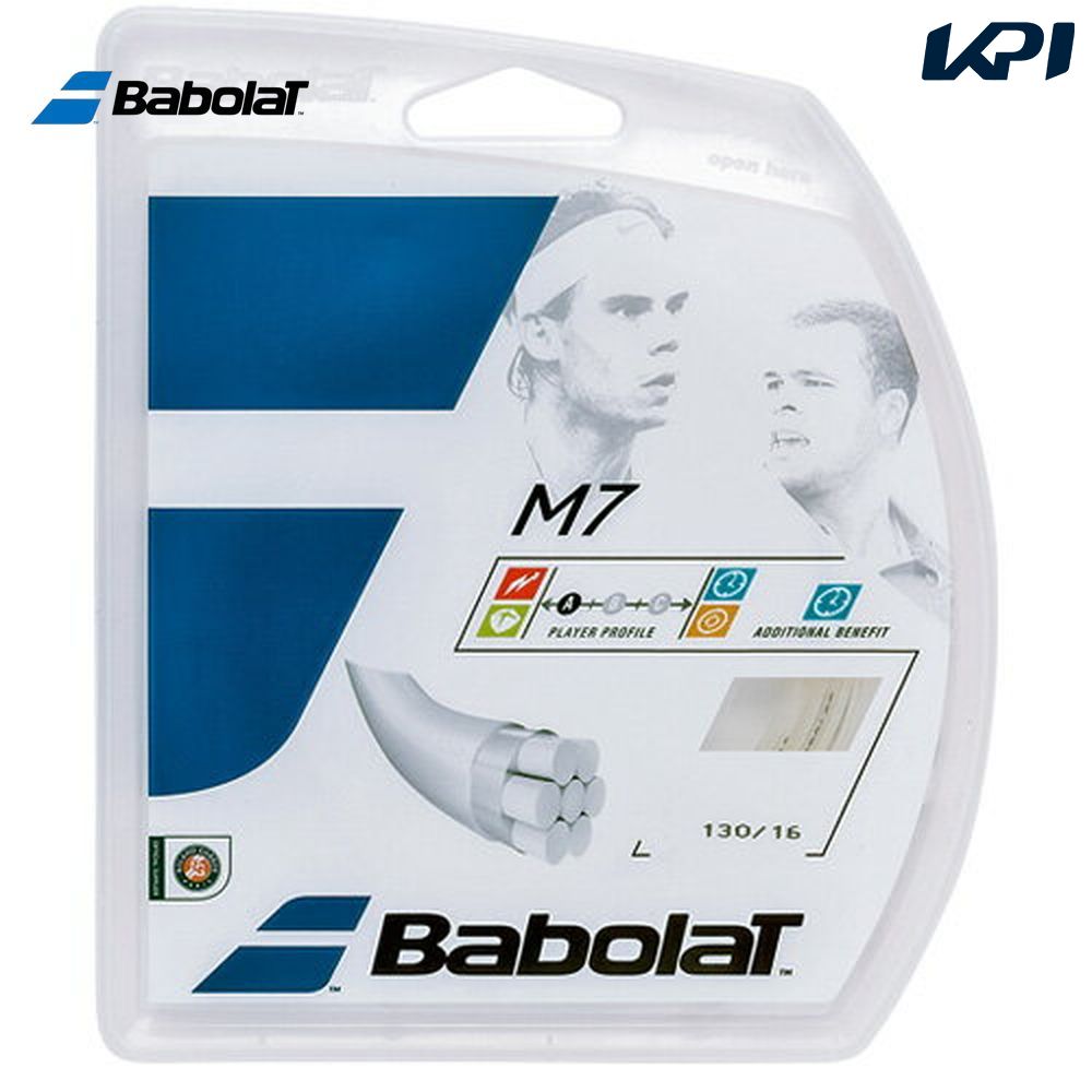 「10張セット」BabolaT バボラ 「M7 BA241131」硬式テニスストリング ガット  『即日出荷』「タイムセール08」｜kpi24