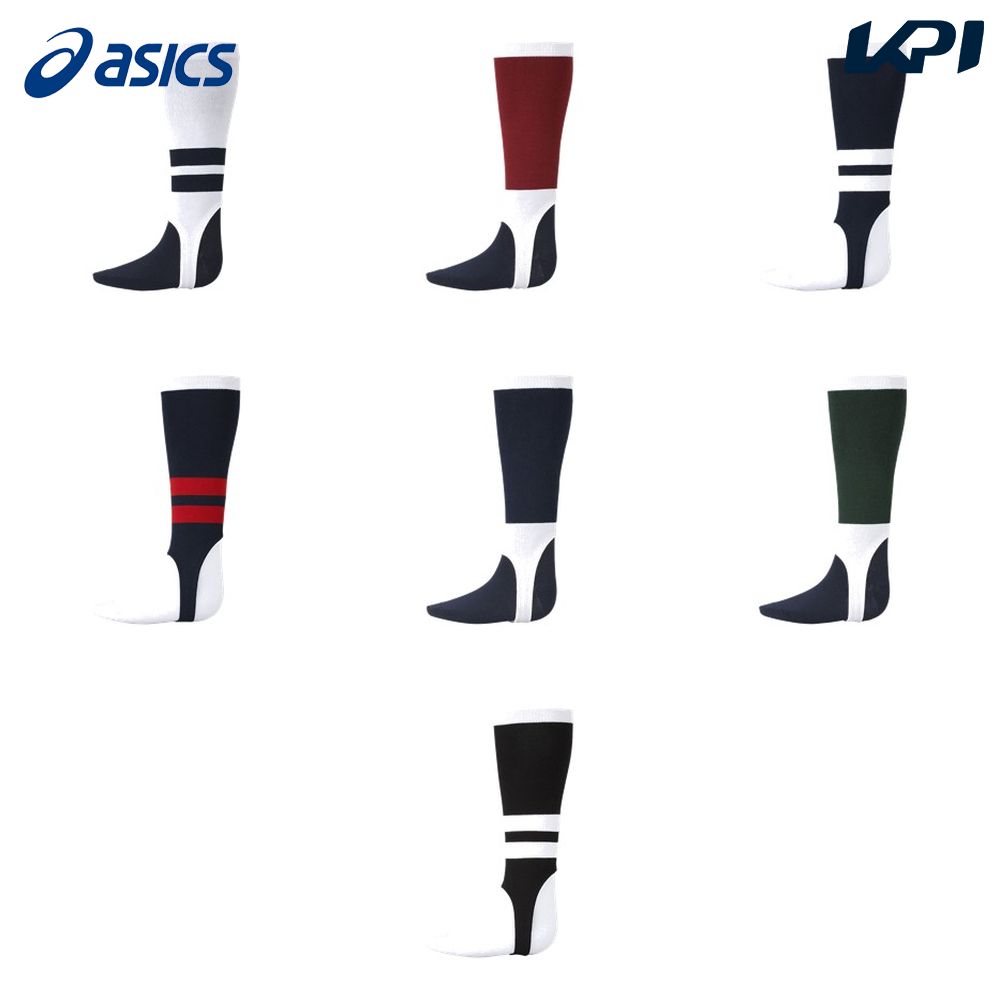 アシックス asics 野球アクセサリー メンズ STOCKING  REGULAR  BAE015｜kpi24