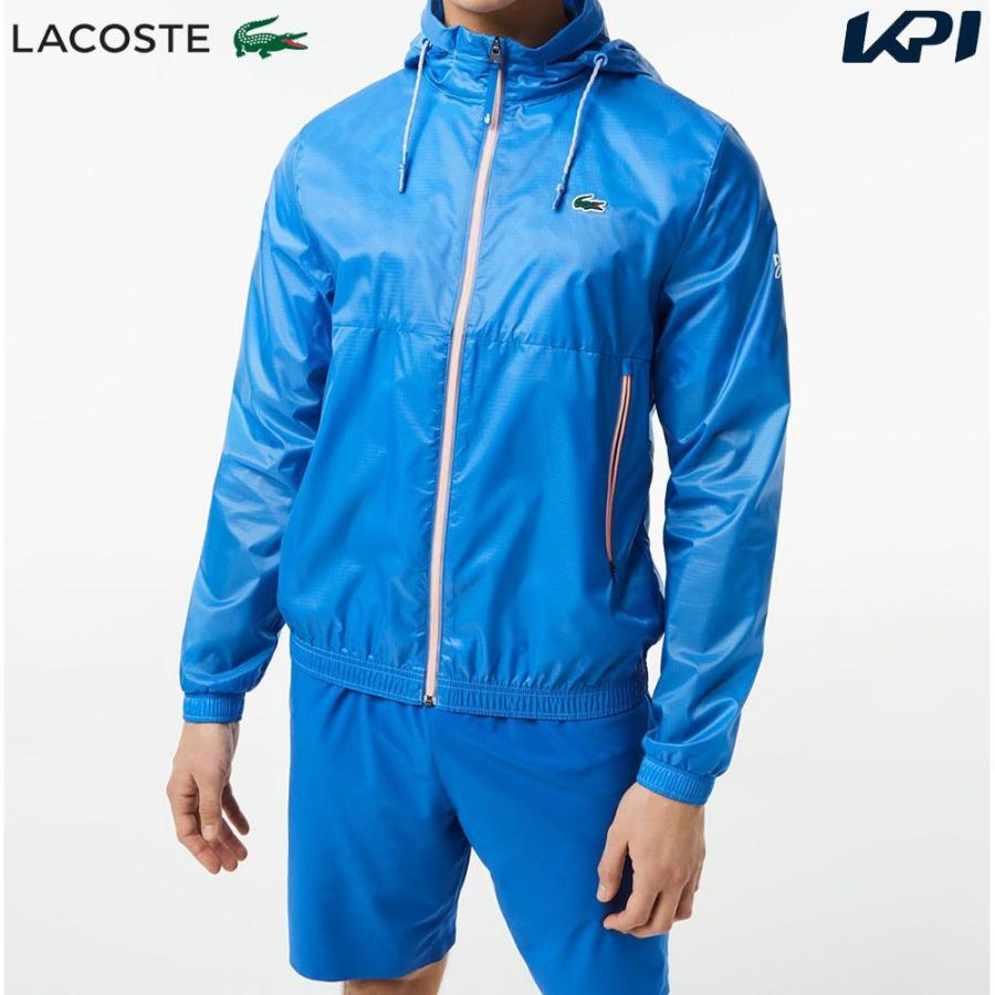 ラコステ LACOSTE テニスウェア メンズ 『ノバク・ジョコビッチ』配色ジップジャケット BH5043-99-L99 2023SS  『即日出荷』