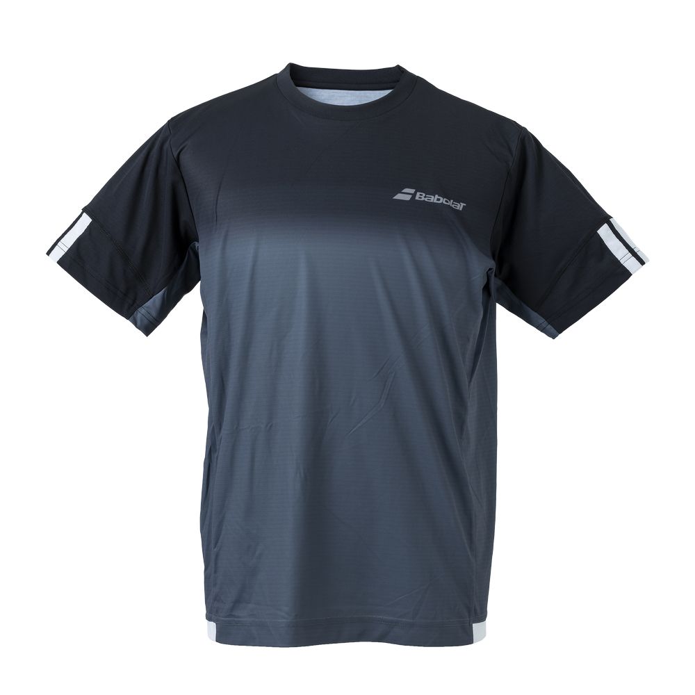 バボラ Babolat テニスウェア ユニセックス   CLUB SHORT SLEEVE SHIRT 半袖Tシャツ BUG1310C-2024 2024SS | Babolat | 01