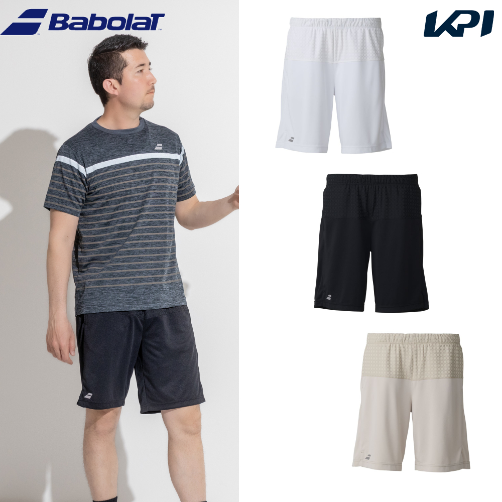 バボラ Babolat テニスウェア ユニセックス   PLAY SHORT PANTS ショートパンツ BUG6453 2026FW