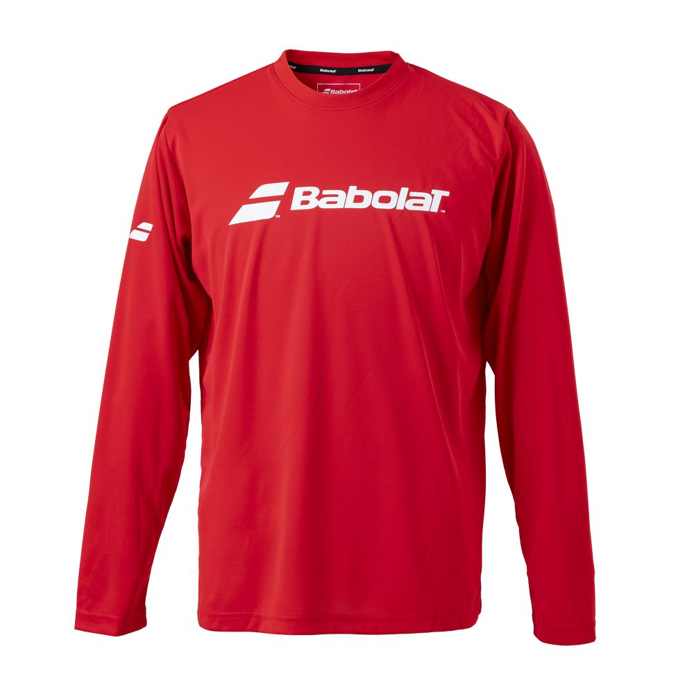 バボラ Babolat テニスウェア ユニセックス   CLUB LONG SLEEVE SHIRT クラブ ロングスリーブ 長袖Tシャツ BUP4510C 2024SS｜kpi24｜06