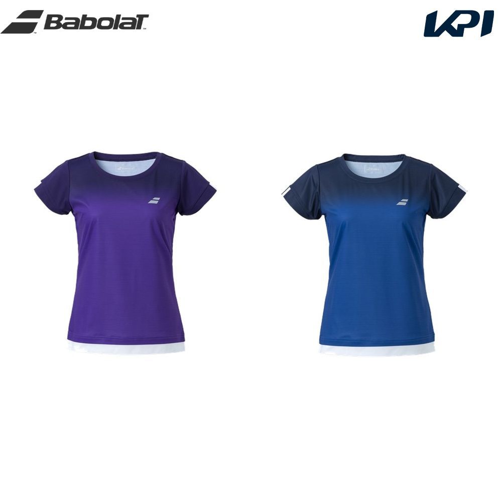 o{ Babolat ejXEFA fB[X Nu V[gX[uVc CLUB SHORT SLEEVE SHIRT BWG2332C-2023 2023FW