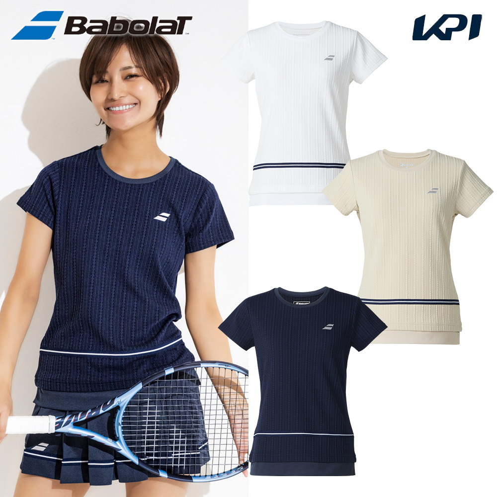 Babolat バボラ テニスウェア レディース PURE SHORT SLEEVE