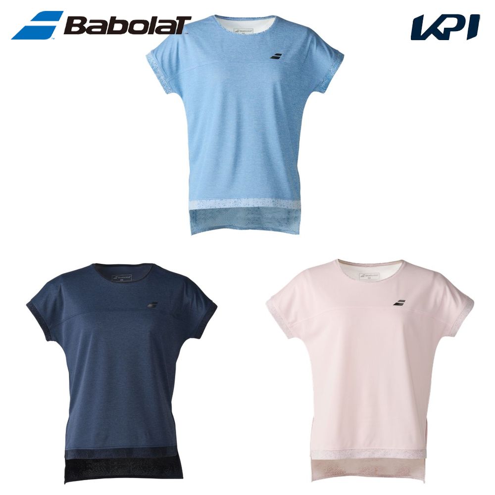 バボラ Babolat テニスウェア レディース   VS SHORT SLEEVE SHIRT LOOSE FIT 半袖Tシャツ BWP5521 2025SS｜KPI24