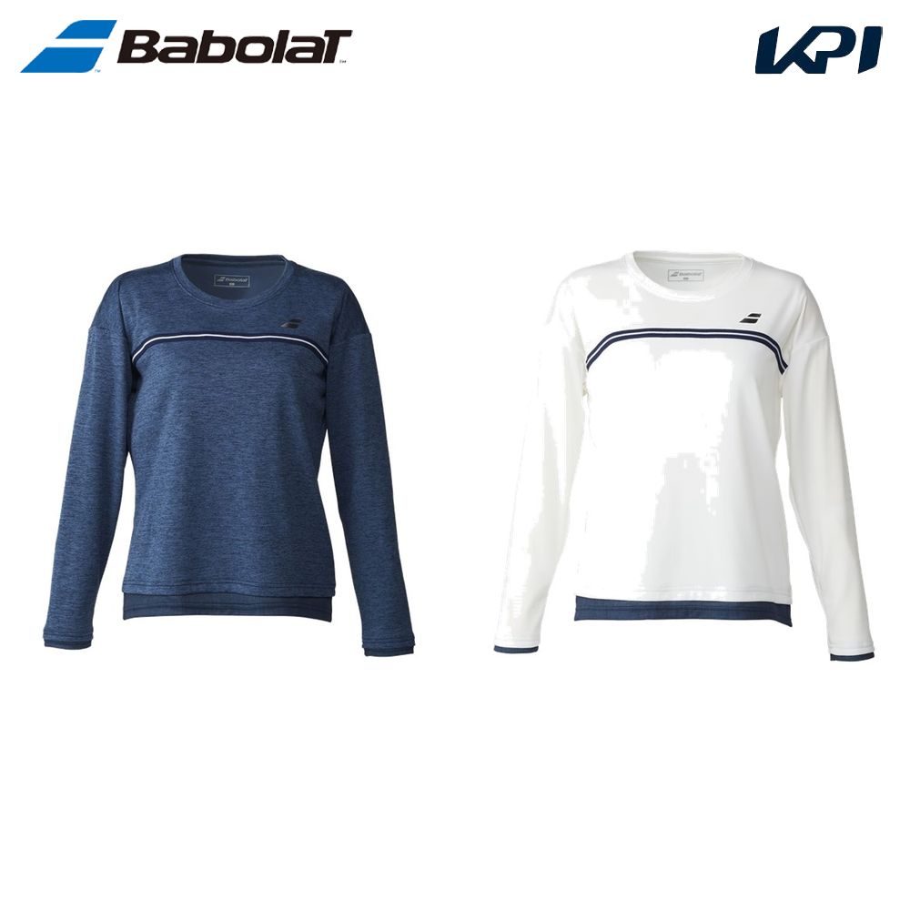 バボラ Babolat テニスウェア レディース   PURE LONG SLEEVE SHIRT LOOSE FIT ロングスリーブシャツ ルーズフィット 長袖Tシャツ BWP5525 2025SS