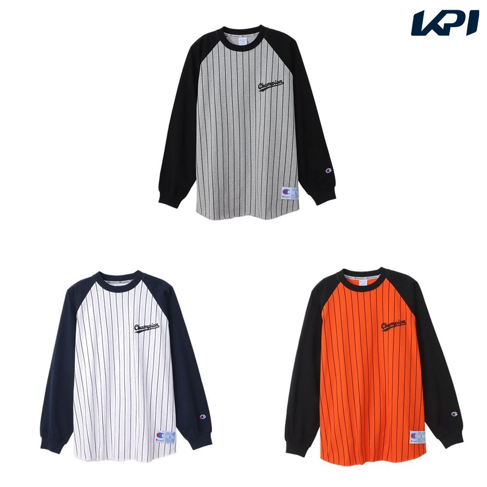 Hanes カジュアルウェア メンズ ＲＡＧＬＡＮ　Ｌ／Ｓ　Ｔ−ＳＨＩ ラグランTシャツ C3-Y410 2023FW