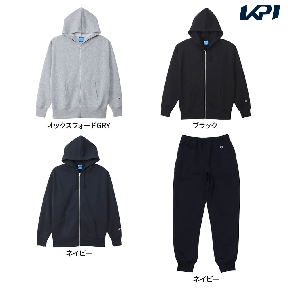 チャンピオン Champion マルチSPウェア ユニセックス   「上下セット」ZIP SWEATSHIRT C3XS160＋パンツC3XS253 C3XS160-C3XS253-370 2023SS