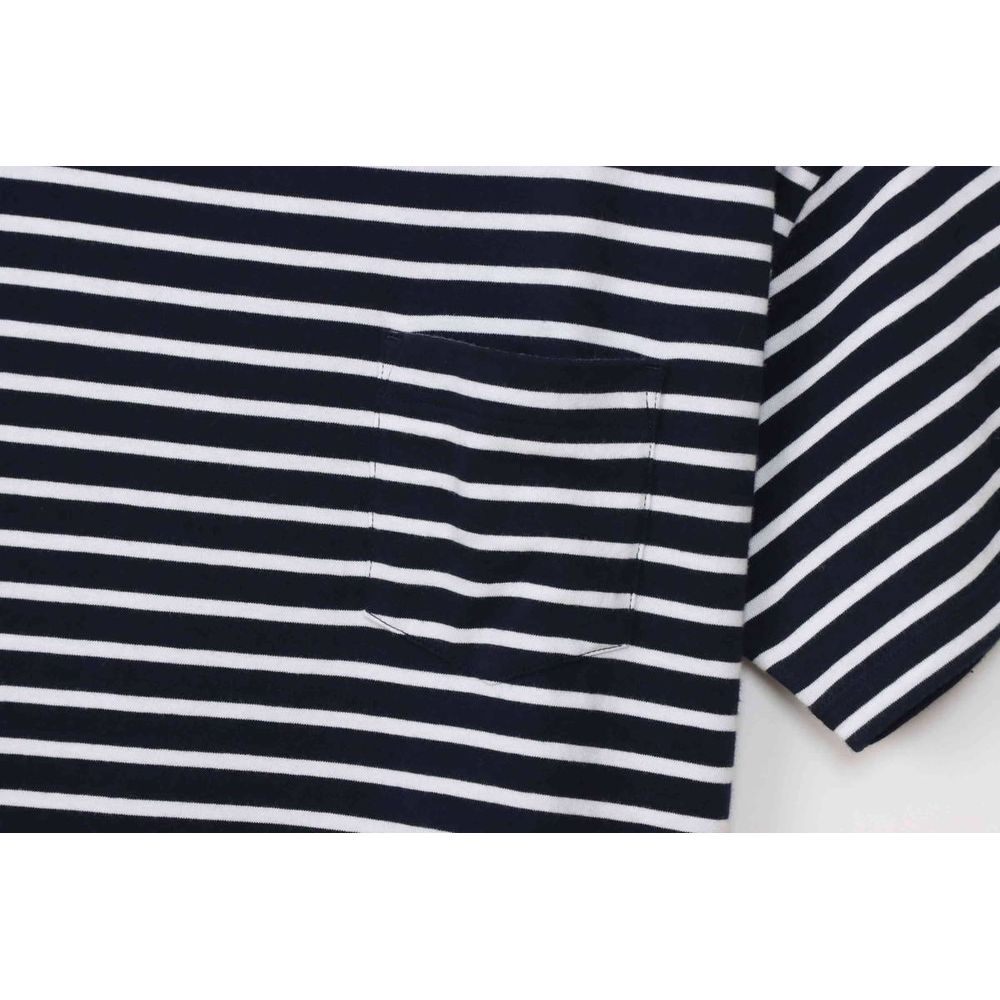 Hanes カジュアルウェア レディース BORDER POCKET T- CW-X343 2023SS |  | 07