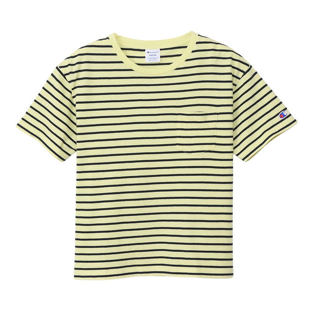 Hanes カジュアルウェア レディース BORDER POCKET T- CW-X343 2023SS |  | 04