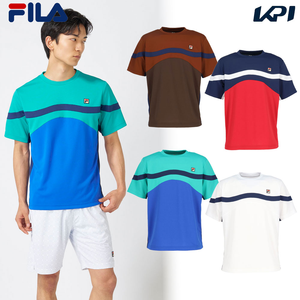 フィラ FILA テニスウェア メンズ   ゲームシャツ CZ6FGM005 2026FW
