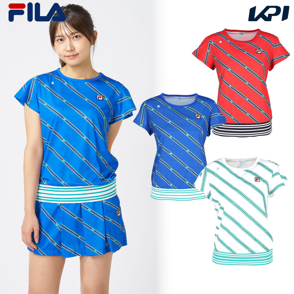 フィラ FILA テニスウェア レディース   ゲームシャツ CZ6FGW001 2026FW