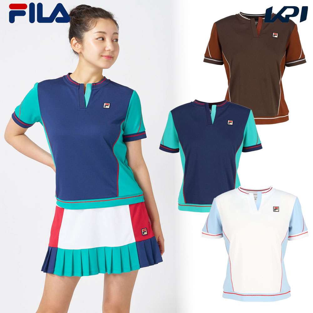 フィラ FILA テニスウェア レディース   ゲームシャツ CZ6FGW020 2026FW