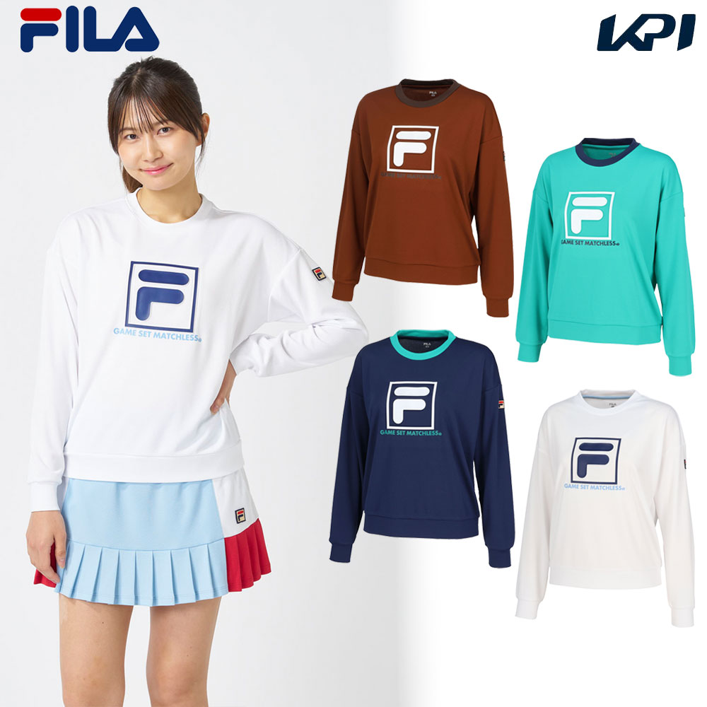 フィラ FILA テニスウェア レディース   ロングスリーブシャツ CZ6FGW021 2026FW