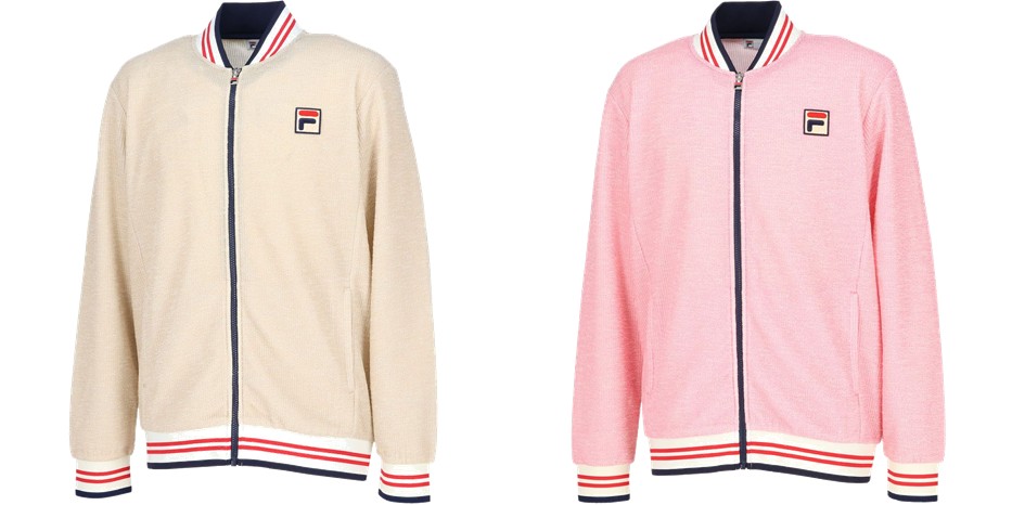 人気♪L 完売 秋冬 フィラ FILA テニス トラックジャケット UV 速乾