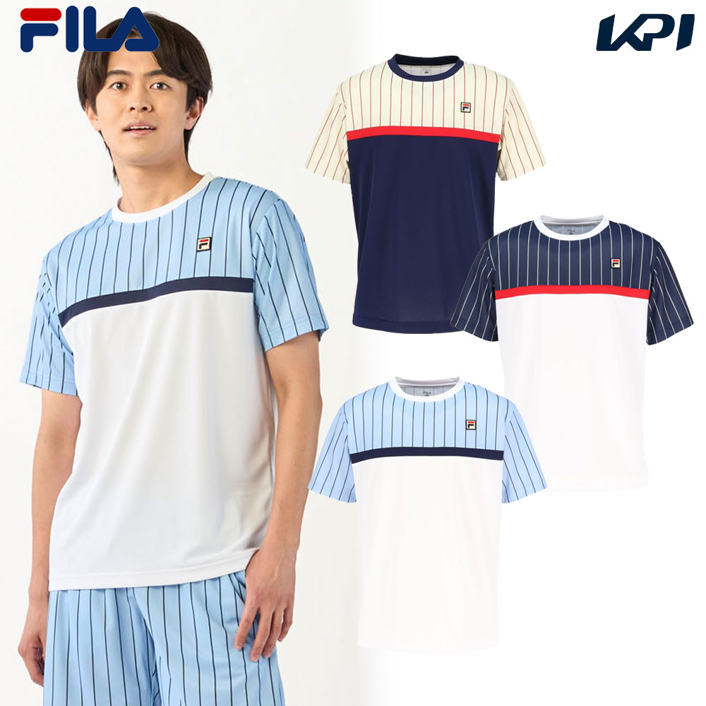 フィラ FILA テニスウェア メンズ   ゲームシャツ CZ6SGM005 2026SS