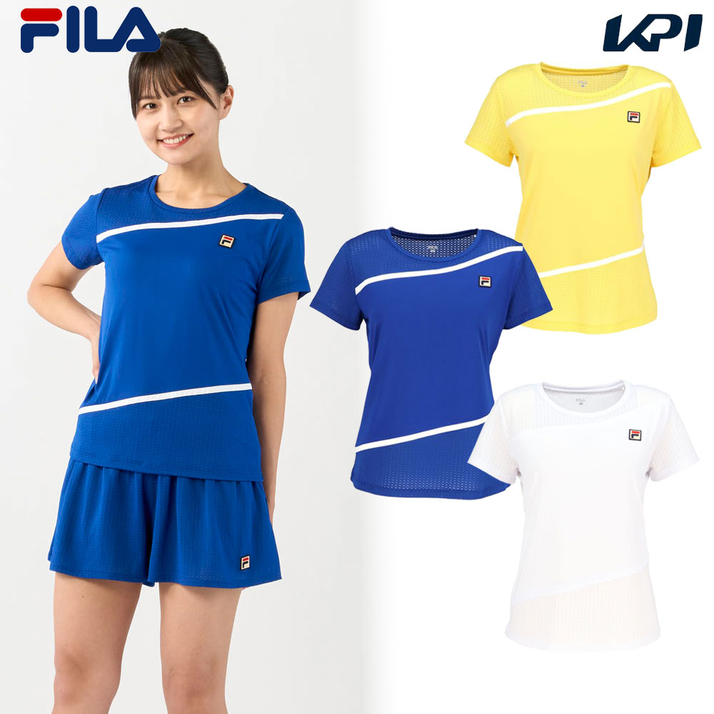 フィラ FILA テニスウェア レディース   ゲームシャツ CZ6SGW029 2026SS