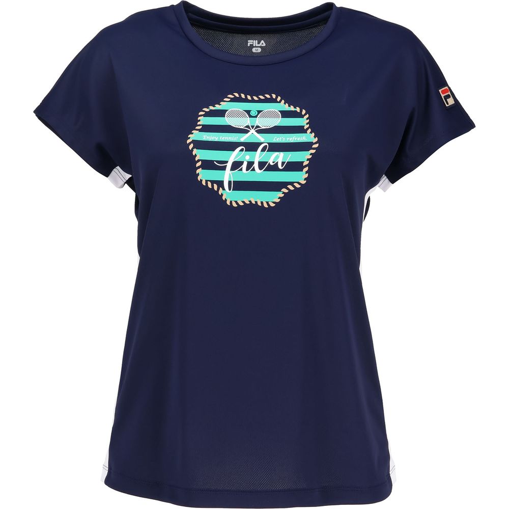 FILA（フィラ） テニスウェア レディース グラフィックTシャツ