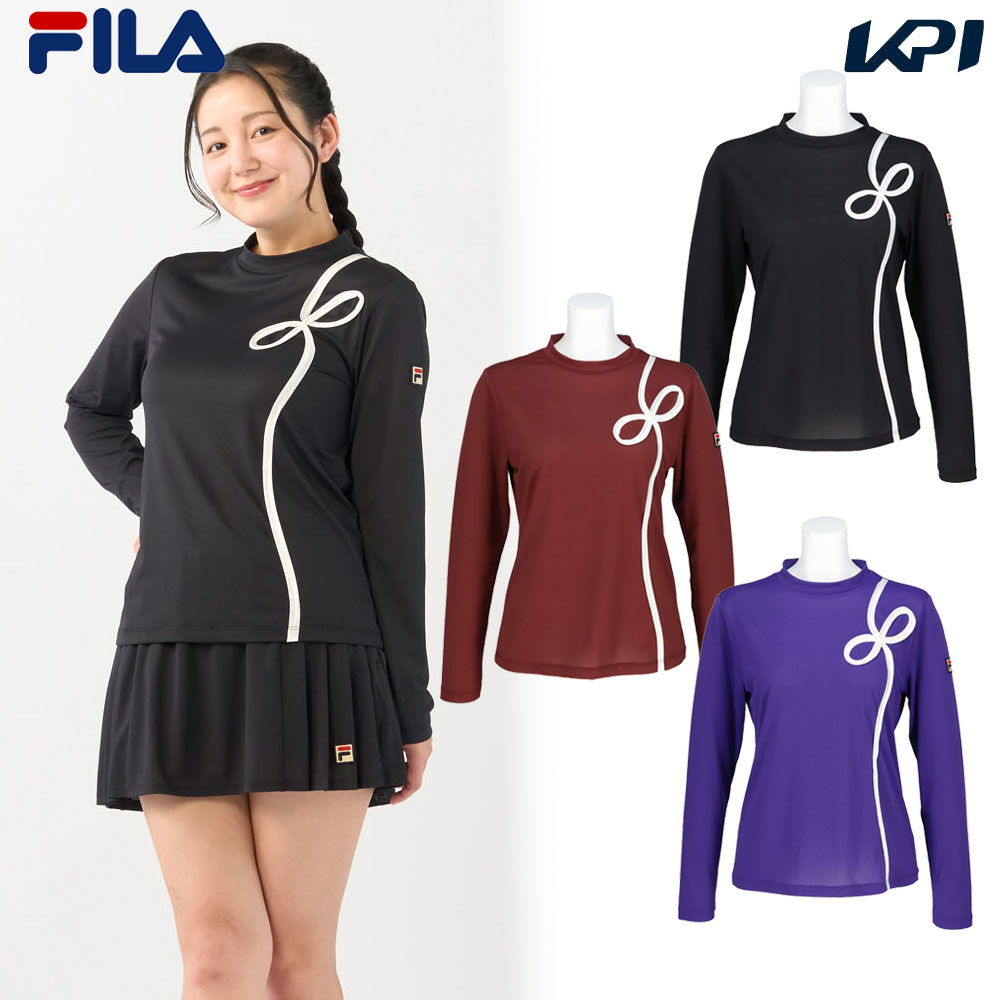 フィラ FILA テニスウェア レディース   ロングスリーブシャツ CZ6SGW062 2026SS