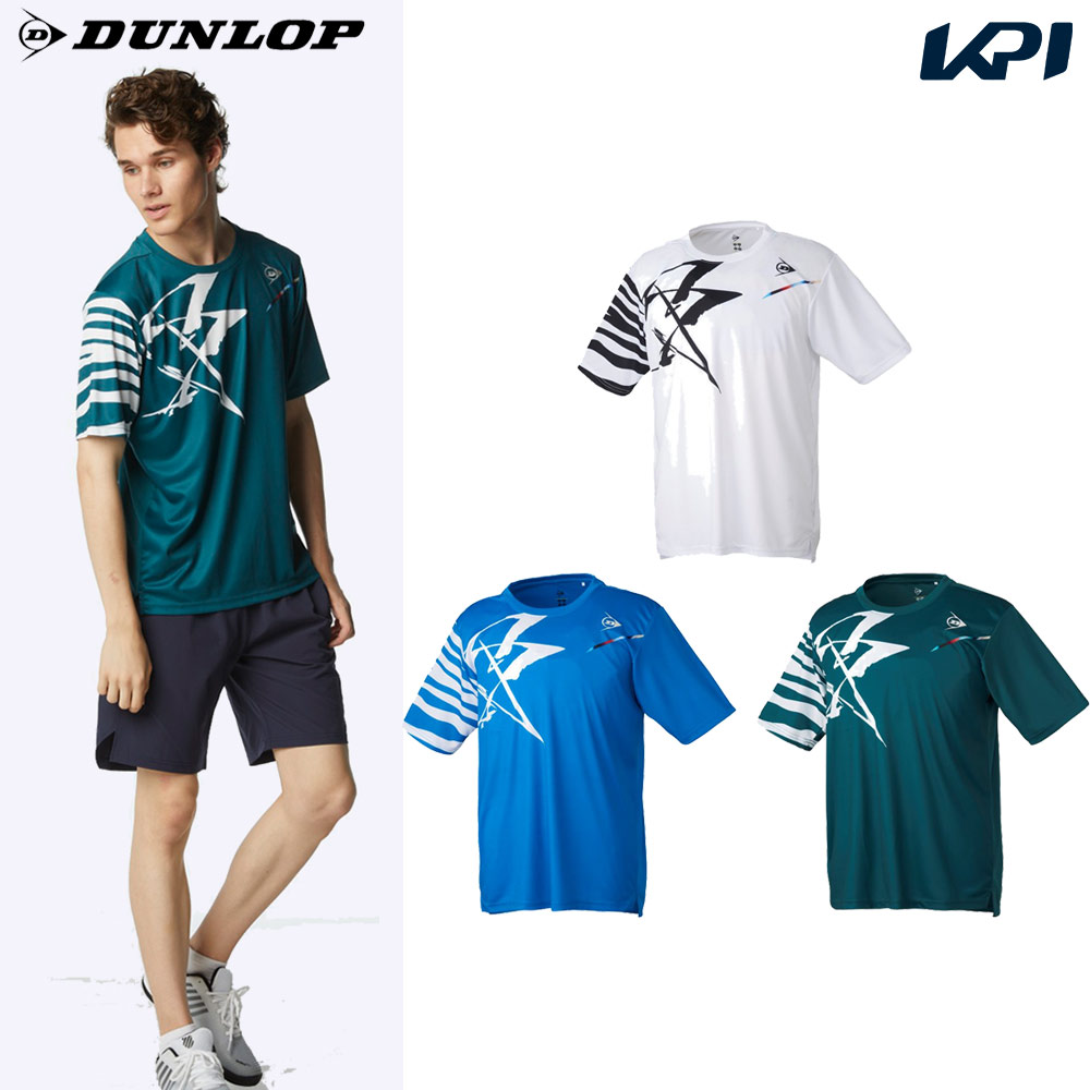 ダンロップ DUNLOP テニスウェア ユニセックス GAME SHIRT ゲームシャツ DAP-1303 2023SS｜kpi24
