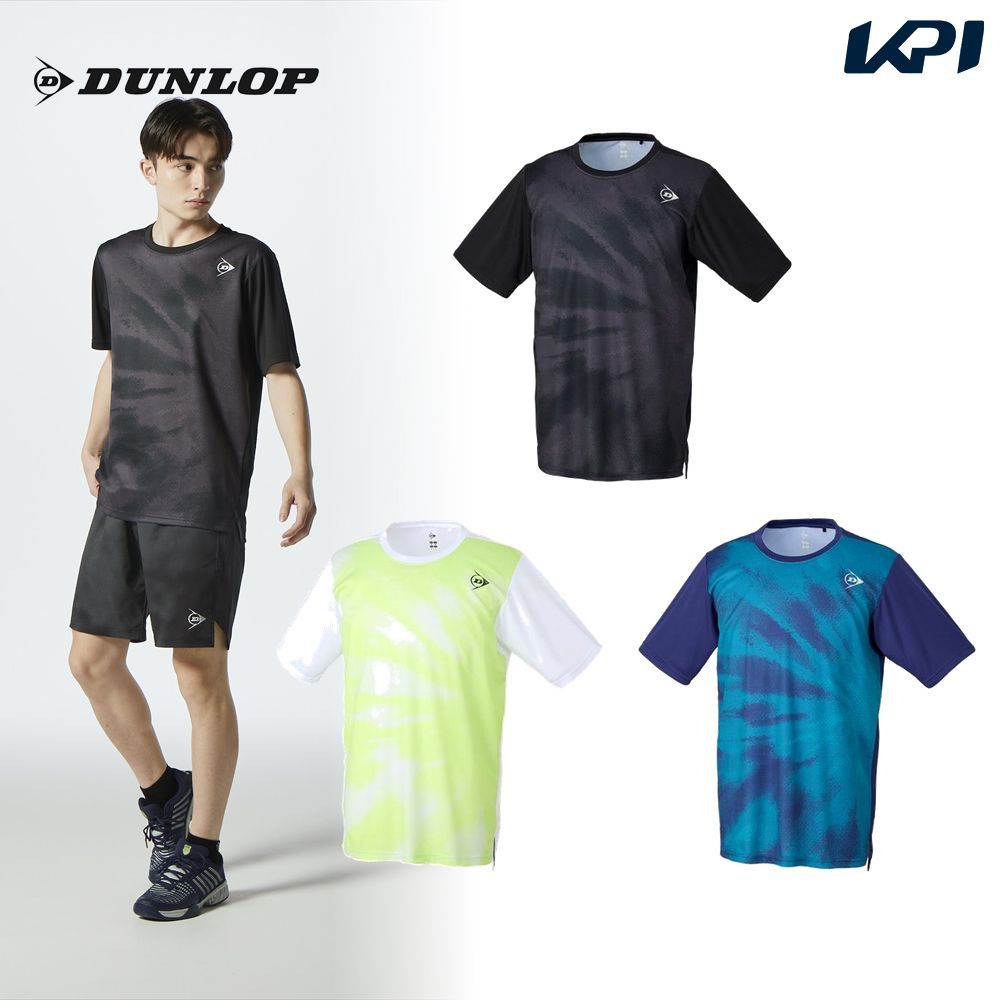 ダンロップ DUNLOP テニスウェア ユニセックス   ゲームシャツ DAP-1400 2024SS｜kpi24