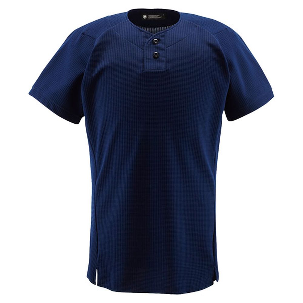 デサント 野球ウェア メンズ ユニフォームシャツ ハーフボタンシャツ DB1012 2019FW D...