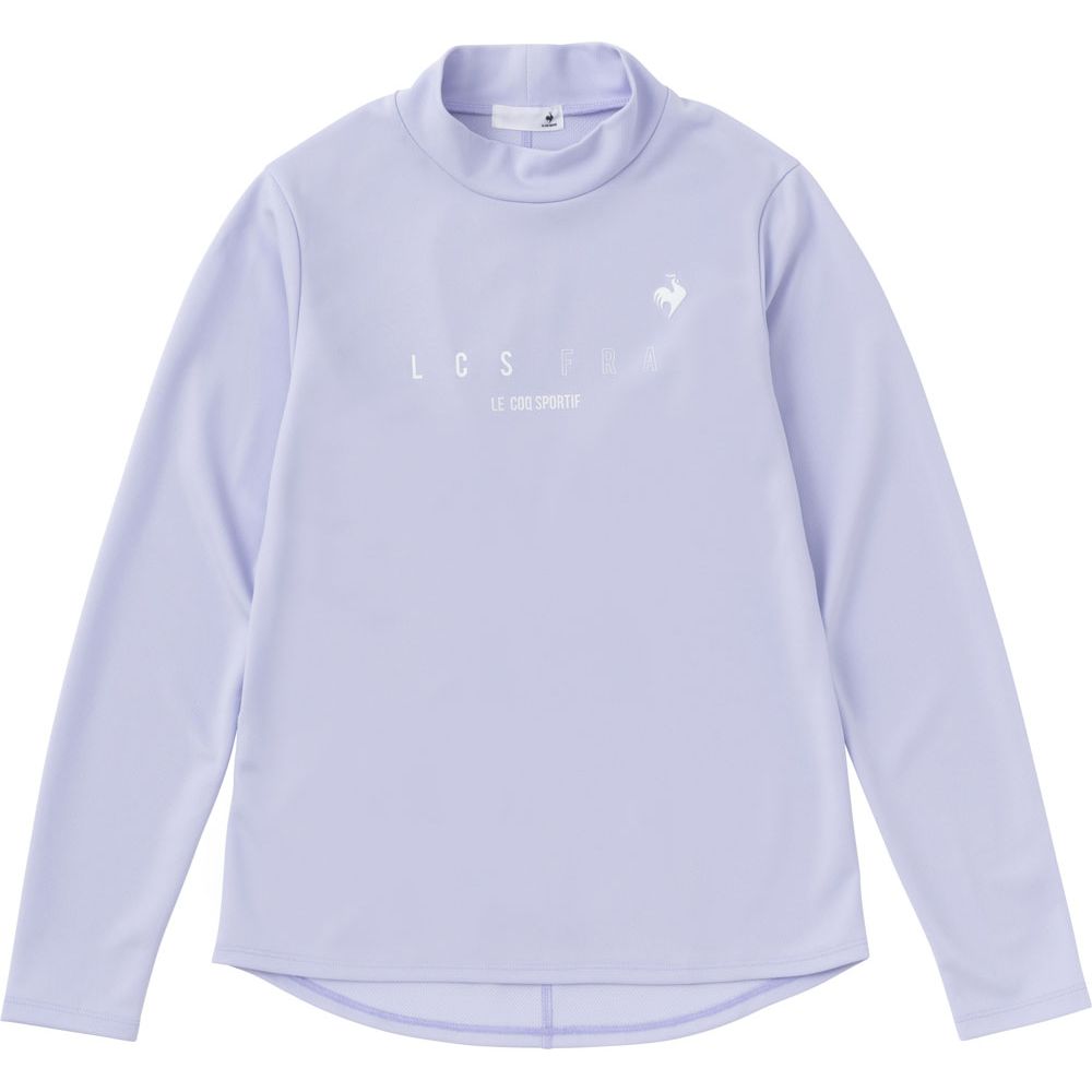 ルコック le coq sportif テニスウェア レディース ExcDRY D-tec モックネック長袖シャツ QTWVJB20 2023SS｜kpi24｜03