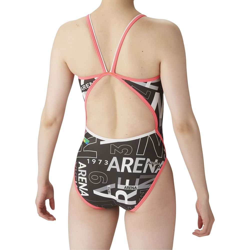 アリーナ ARENA 水泳水着 レディース   トレーニングワンピース オープンバック  SAR4133W｜kpi24｜05