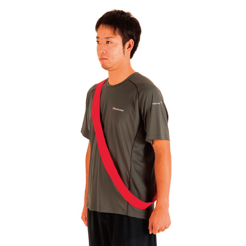 エバニュー EVERNEW フィットネス・エクササイズ用品  たすき 6色組  EKA649