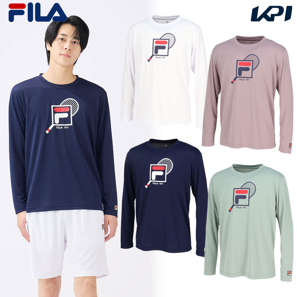 フィラ FILA テニスウェア メンズ   ロングスリーブシャツ EM0078 2025SS