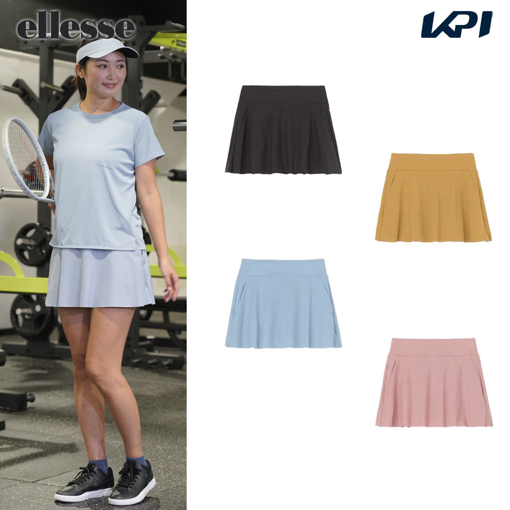 エレッセ Ellesse テニスウェア レディース 4ウェイストレッチスカート 4way Stretch Skirt EW224126 2024SS :EW224126:KPI24