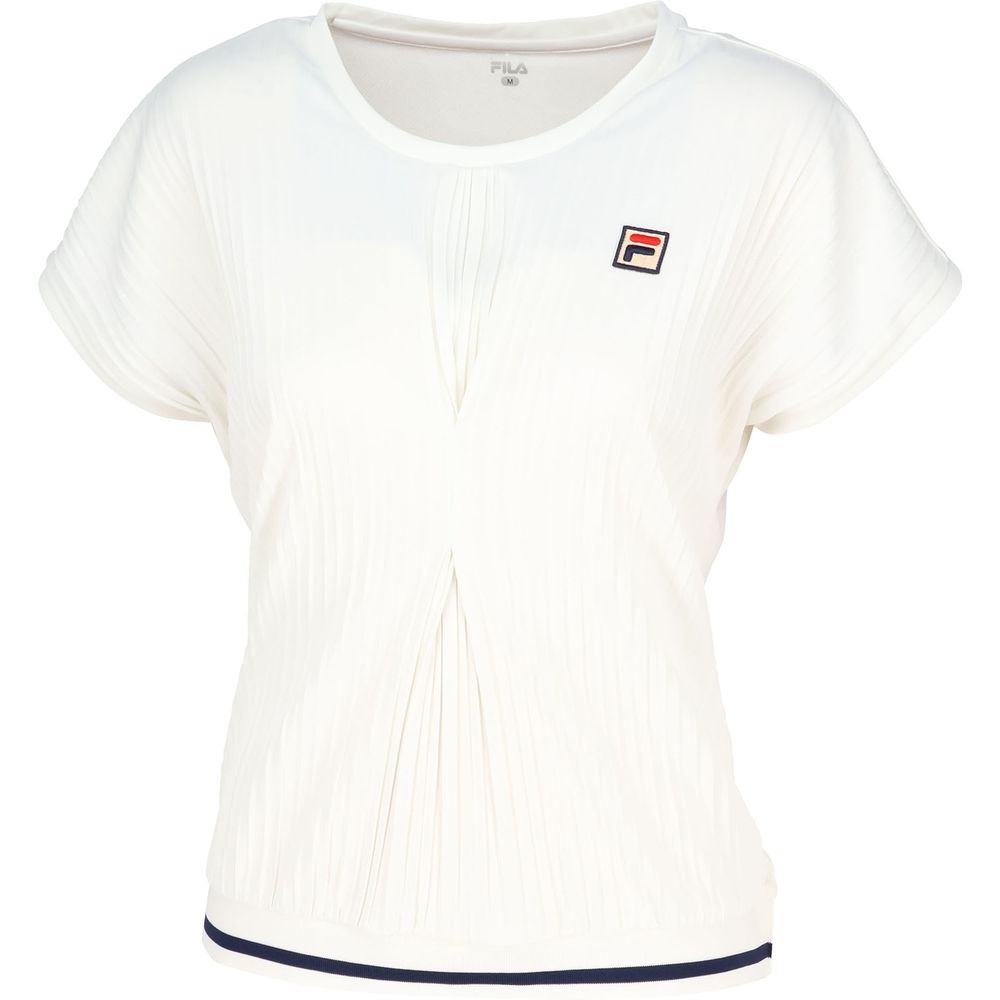 FILA テニスウェア Mサイズ ホワイト FILA（フィラ） 「最短当日出荷」フィラ テニスウェア レディース