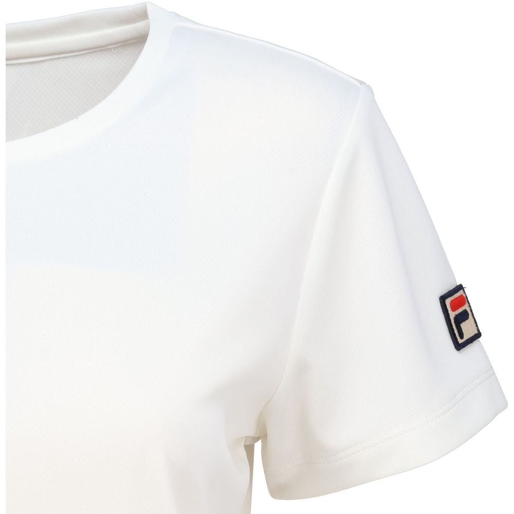 FILA テニスウェア Mサイズ ホワイト FILA（フィラ） 「最短当日出荷」フィラ テニスウェア レディース
