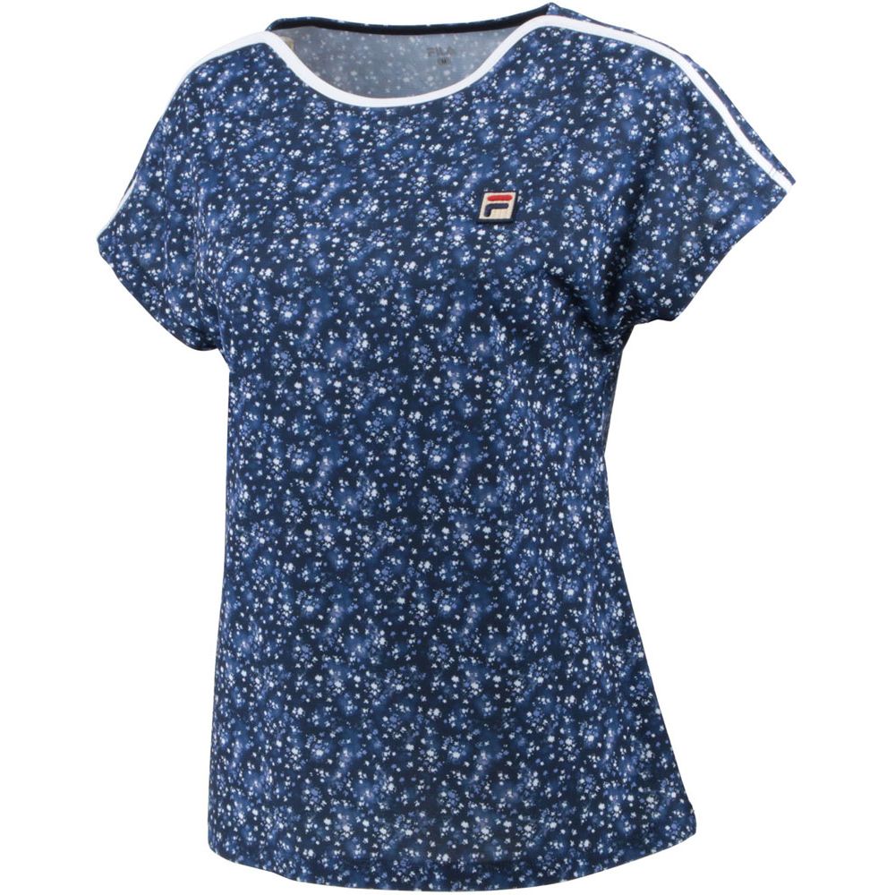 フィラ☆テニスウェア レディース☆新品 楽天市場】2024SS フィラ FILA テニスウェア レディース ゲームシャツ