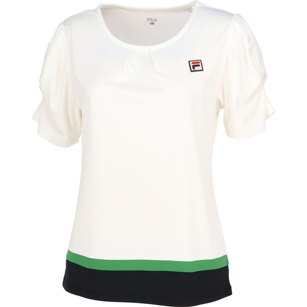 フィラ FILA テニスウェア レディース ゲームシャツ VL2697 2023FW｜kpi24｜02