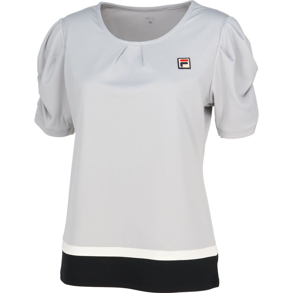 フィラ FILA テニスウェア レディース ゲームシャツ VL2697 2023FW｜kpi24｜03